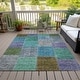 preview thumbnail 30 of 67, Machine Washable Indoor/ Outdoor Chantille Vintage Oriental Rug