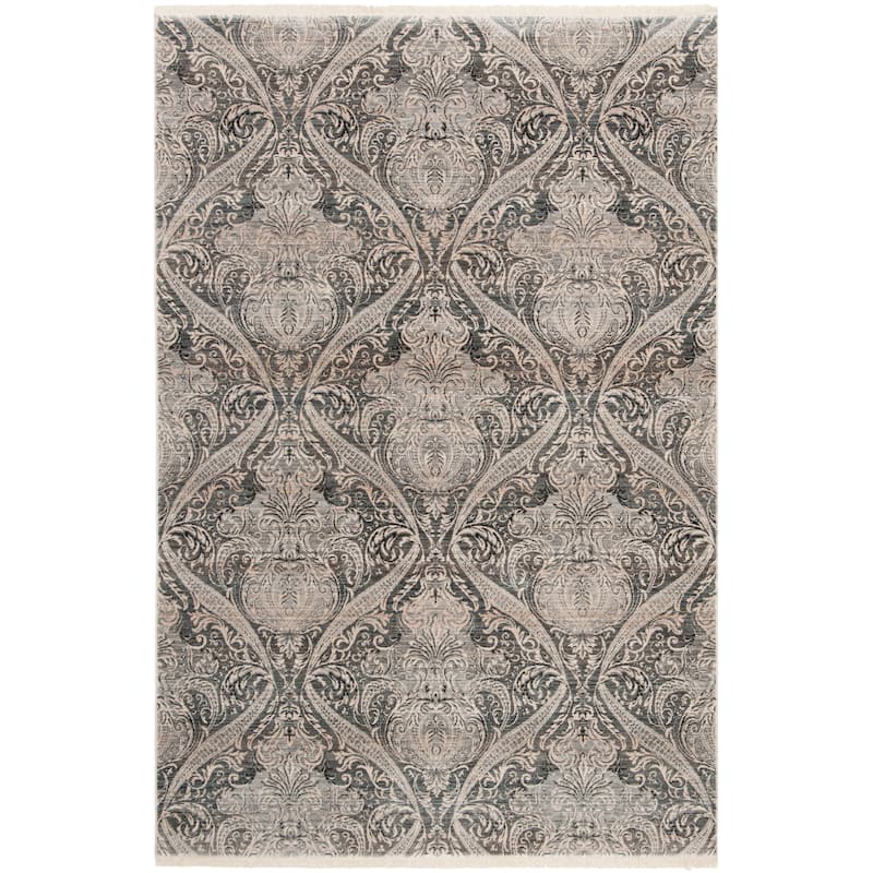 SAFAVIEH Vintage Boho Persian Siepie Oriental Polyester Rug with - 5' x 7'6" - Grey/Charcoal