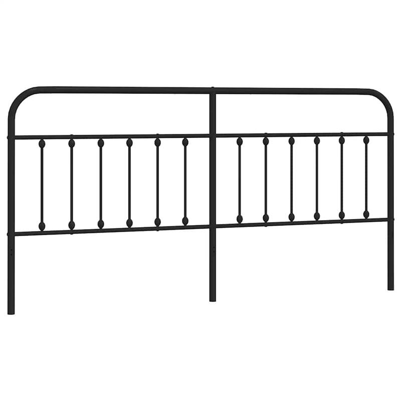 vidaXL Classic Metal Headboard