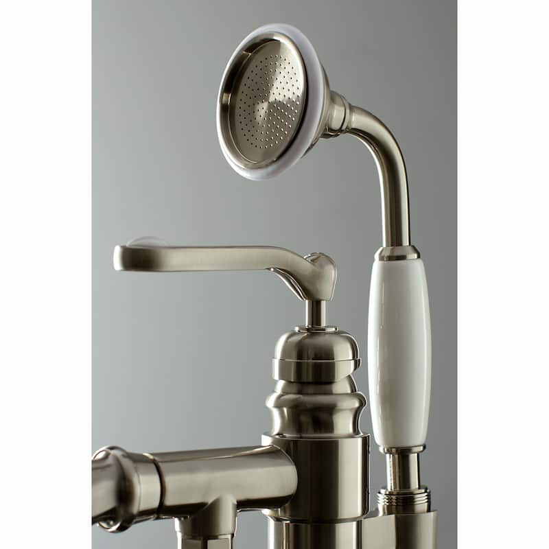 Kingston Brass Royale Freestanding Tub Faucet with Hand Shower
