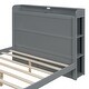preview thumbnail 14 of 63, Platform bed with LED lights and USB port