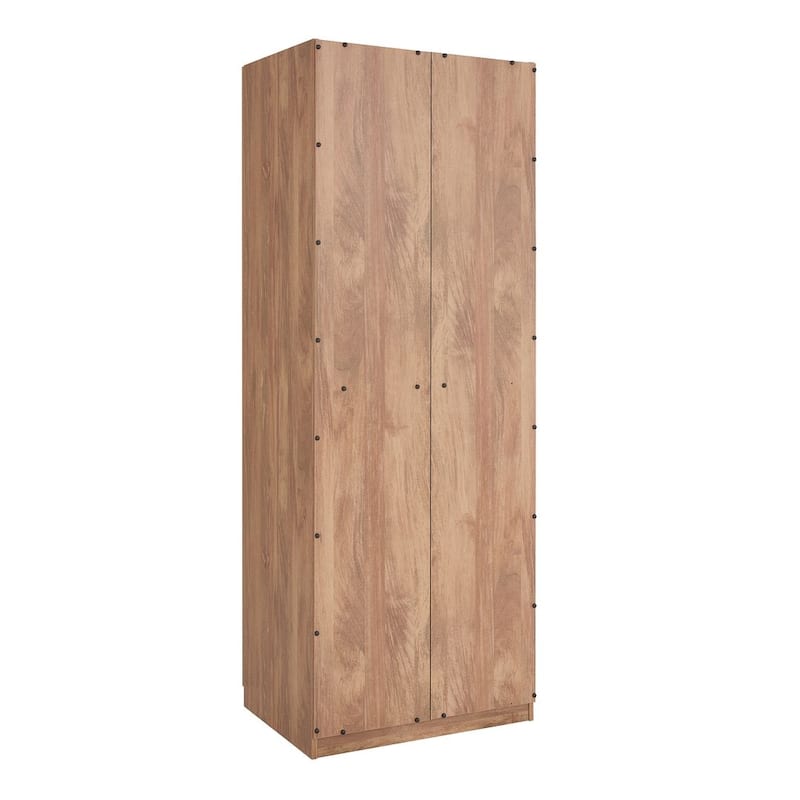 Manhattan Comfort Lee Modern 1.0 Freestanding Wardrobe Closet Armoire Set of 2