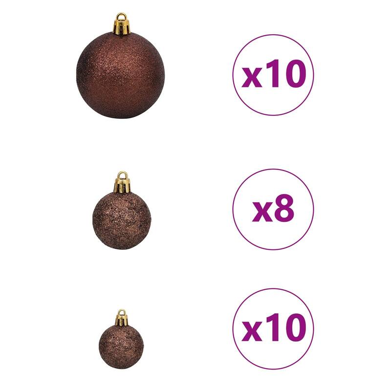 vidaXL Christmas Tree Party Decoration Artificial Slim Tree with Stand PVC