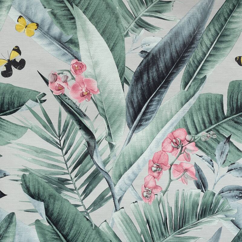 Arthouse Miriam Grey Tropical Wallpaper