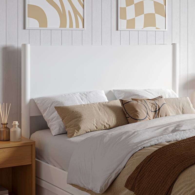 AFI Pasadena Panel Headboard - White - Full