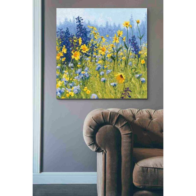 Epic Graffiti 'Joyful in July III' by Shirley Novak, Canvas Wall Art