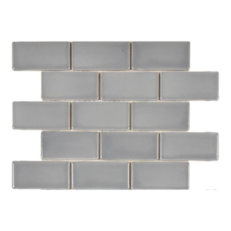 The Tile Life Metro 12x11 Dark Grey Porcelain Wall Tile