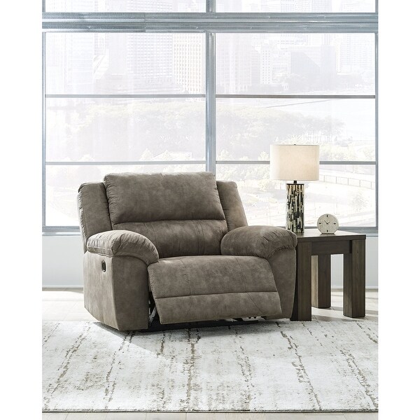 Signature Design by Ashley Laresview Brown Oversized Recliner