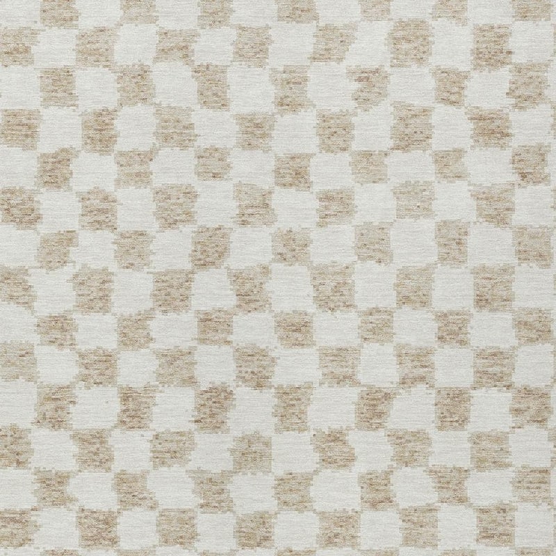 HomeRoots Geometric Transitional Rectangle Outdoor Rug