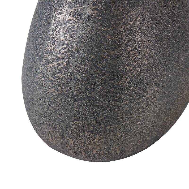 Christopher Knight Home - Modern Outdoor Side Table with Sculptural Base