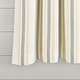 preview thumbnail 45 of 85, Lush Decor Farmhouse Stripe Yarn Dyed Cotton Window Curtain Panel Pair