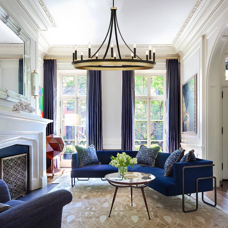 Acroma 12-light 40In Modern Farmhouse Large Empire Chandelier