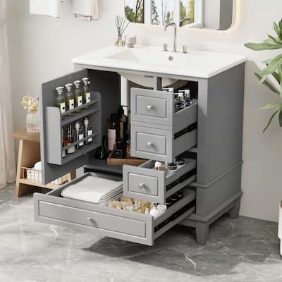 30" Bathroom Vanity with Sink