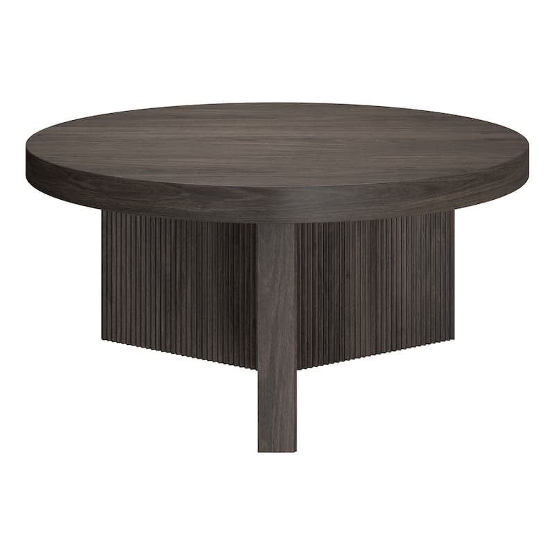 Holm 32" Wide Round Coffee Table