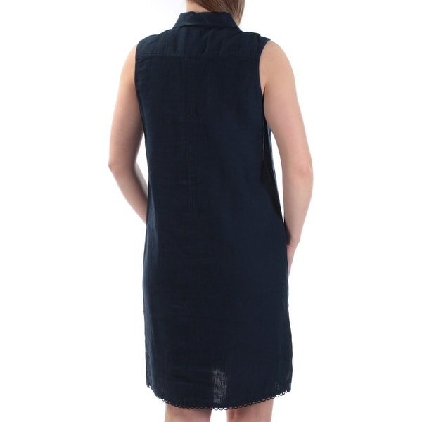 tommy hilfiger collared shift dress