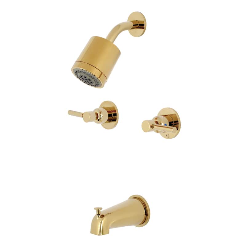 Concord Two-Handle Tub and Shower Faucet - Oil Rubbed Bronze