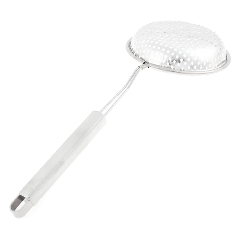 Flat Head Ladle Strainer Kitchen Utensil 13" Length
