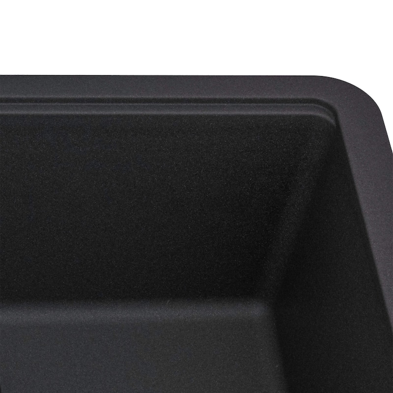 Ruvati 30-inch Granite Composite Workstation Urban Gray Dual Mount Kitchen Sink - RVG2310UG