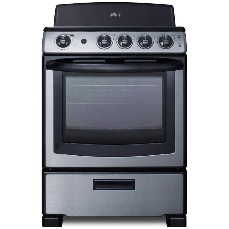 Summit PROEL24 24" Wide 2.9 Cu. Ft. Free Standing Electric Range with