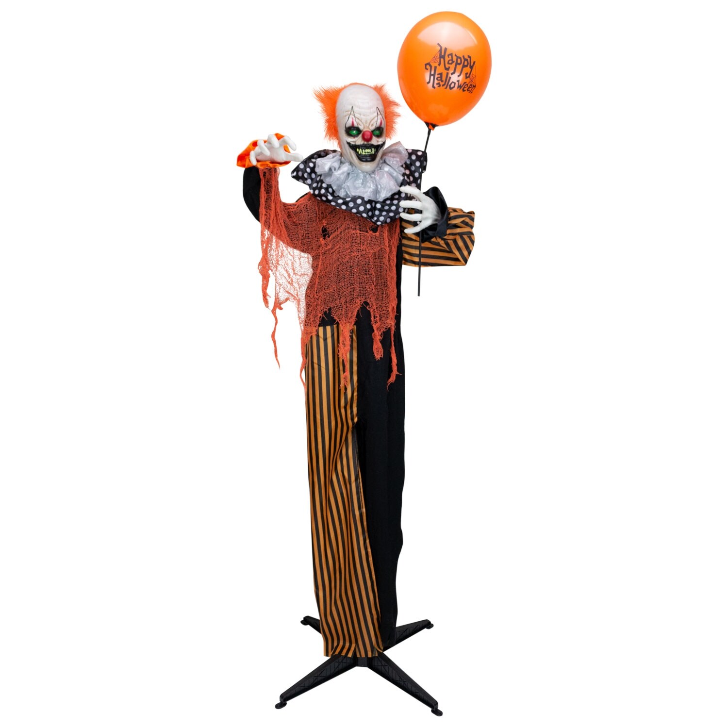 Shop Holidayana Halloween Animatronics Animated Clown With Balloon