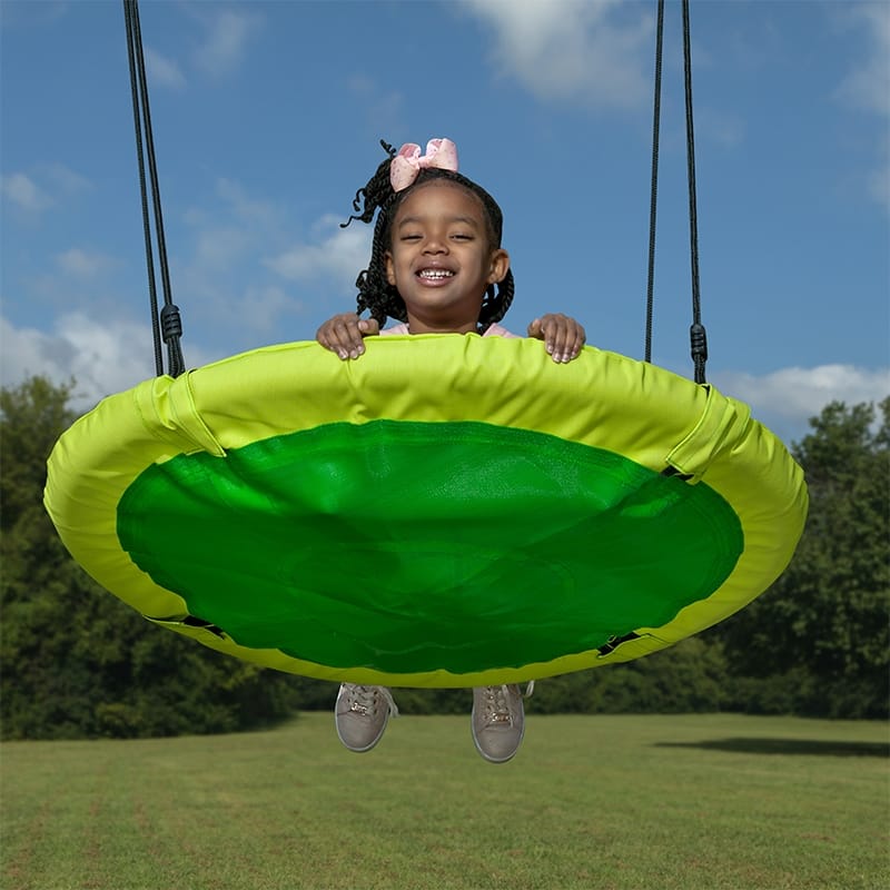 Creative Cedar Designs Kids Saucer Swing- 40" - Platform Swing
