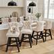 Option Beige Velvet Set Of 8