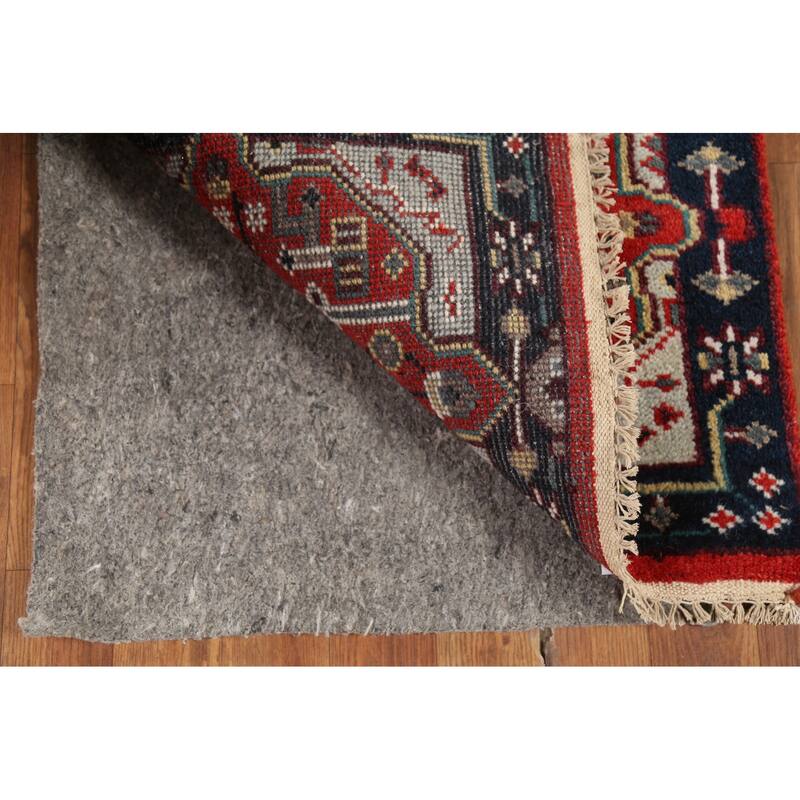 Geometric Kazak Indian Accent Rug Hand-Knotted Wool Carpet - 2'0"x 3'0"