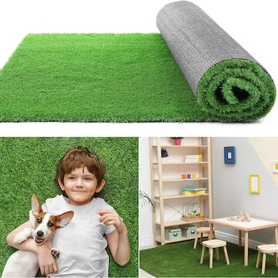 Kerrogee Synthetic Grass Artificial Turf Area Rug