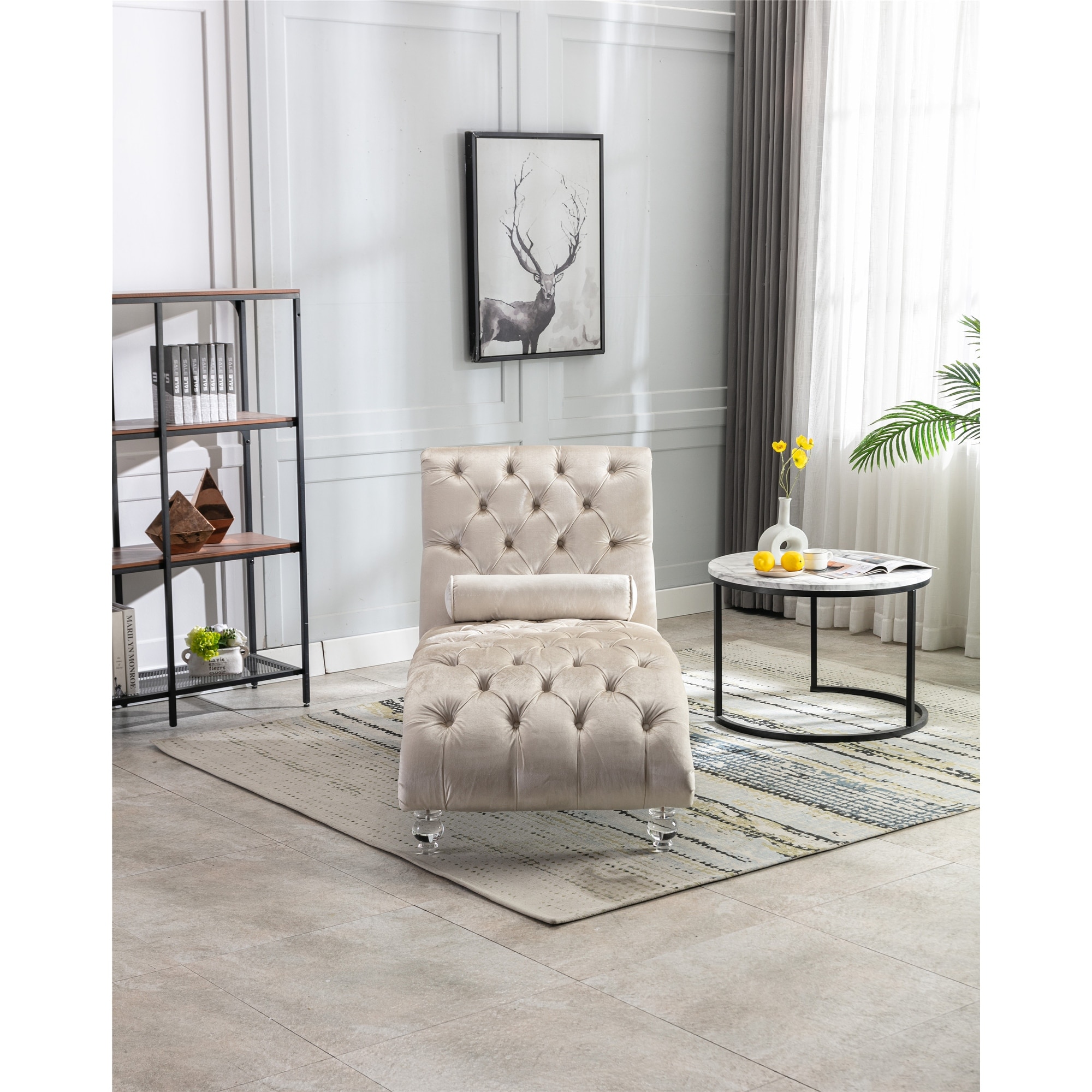 Grey long chair new arrivals