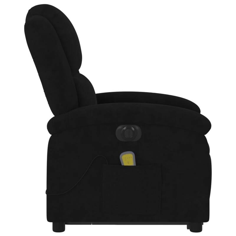 vidaXL Stand up Massage Recliner Chair Power Lift Wingback Armchair Velvet