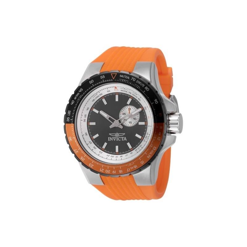 Invicta Men's 49721 Aviator Quartz VD72 Gunmetal Dial Watch