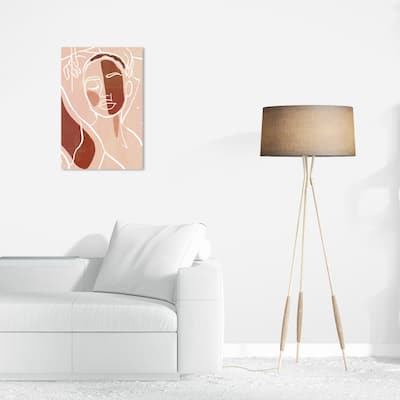Wynwood Studio Canvas Abstract In Her Dreams White and Modern & Contemporary Wall Art Canvas Print