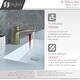 preview thumbnail 21 of 35, STYLISH Single Handle Single Hole Bathroom Faucet Lead Free - Faucet Height: 5 7/8" Spout Height: 4 1/16"