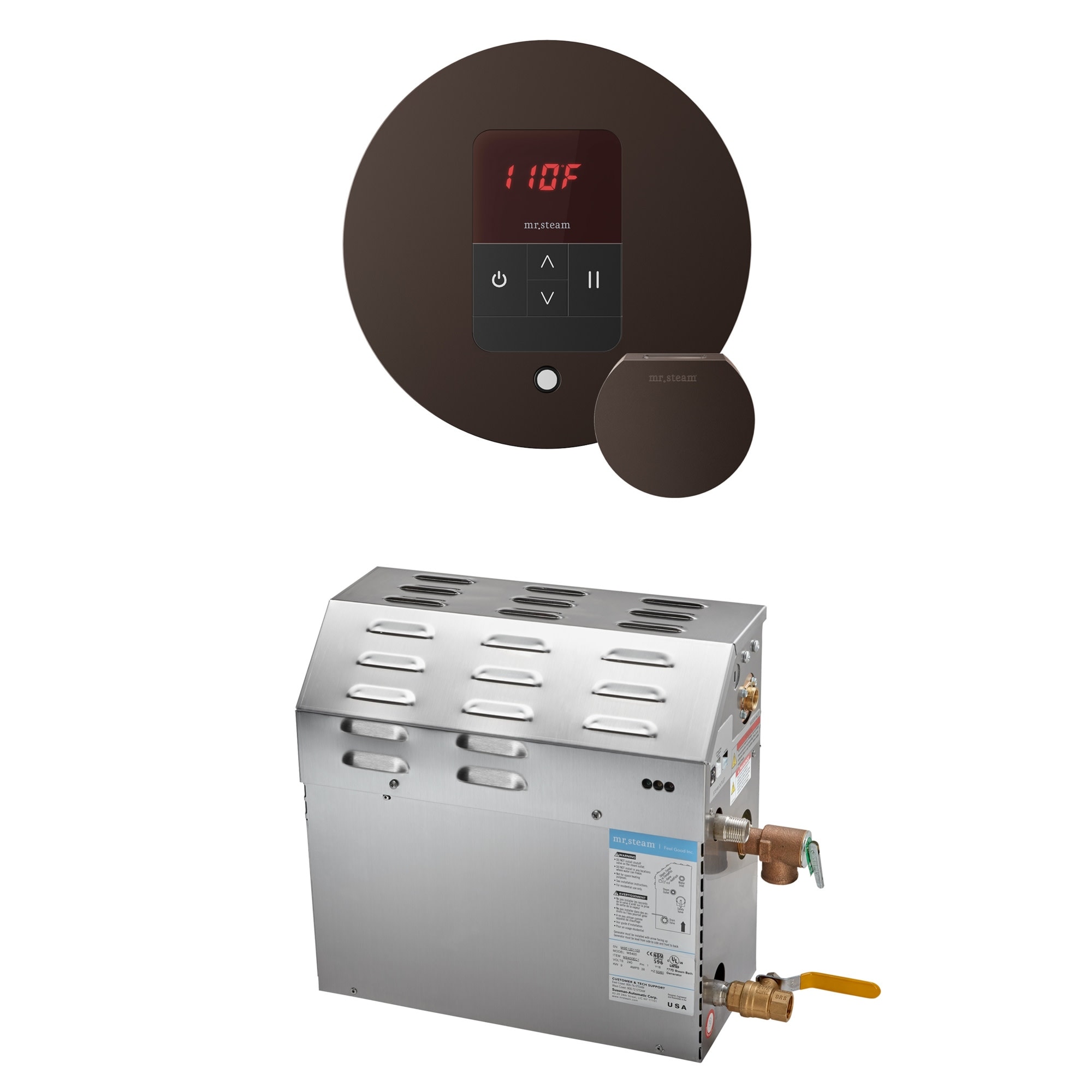 Mr Steam R12C10AD0000 MS 12 kW (12000 W) Steam Shower Generator