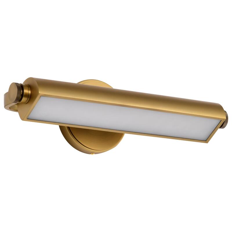 Auden 18 Inch LED Vanity 3 CCT Selectable Vintage Brass Finish Acrylic Lens - Vintage Brass - Vintage Brass