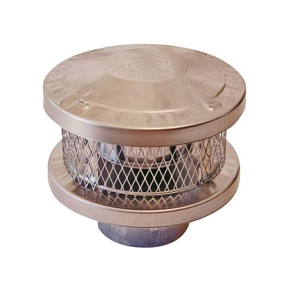 Shop American Metal 8hs Rcs Round Vent Cap 8 Quot Overstock