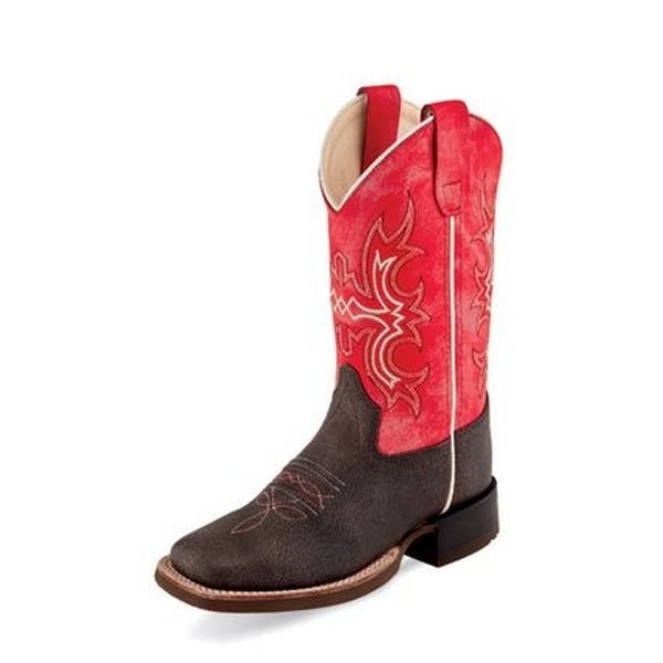 old west red boots