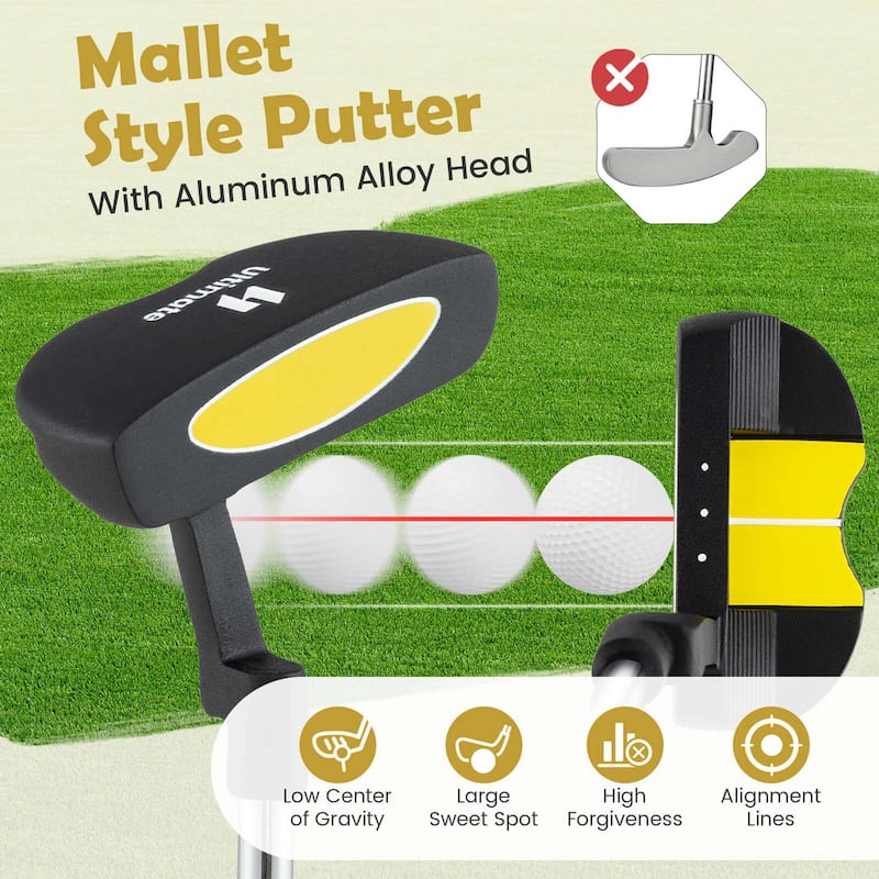Ultimate Junior Golf Club Set for Children Includes 165CC #3 Fairway - See Details