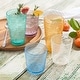 preview thumbnail 6 of 20, Certified International Santa Fe Set of 6 Acrylic DOF Glass 16 oz - 3.75"W x 3.75"D x 4.38"H