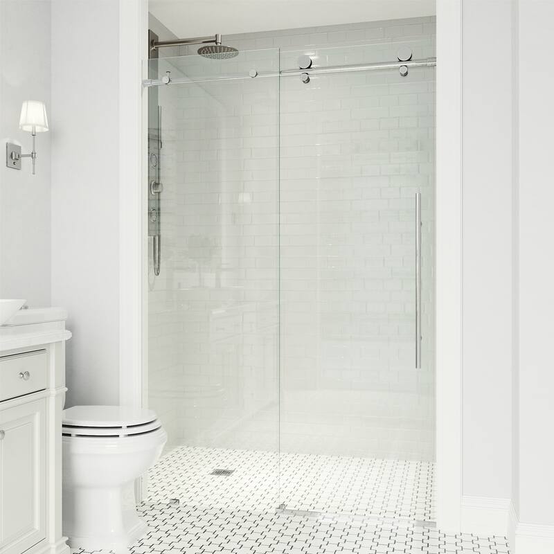 VIGO Elan E-Class Frameless Sliding Shower Door