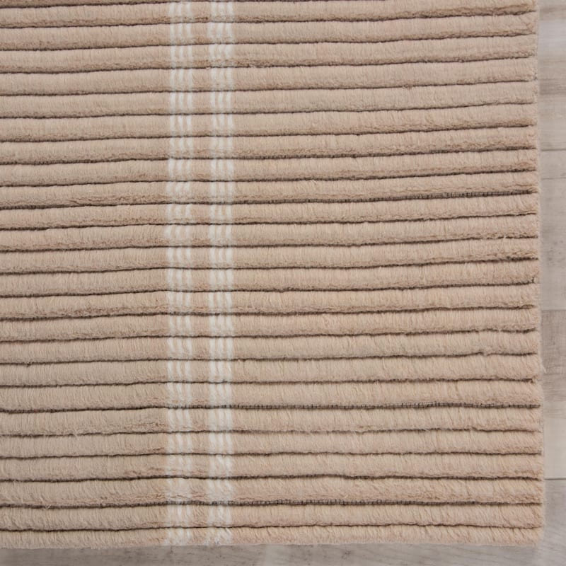 Alora Decor Klaus Stripe Wool Area Rug