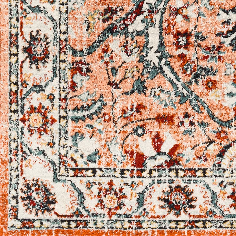 Artistic Weavers Tevazu Floral Traditional Area Rug
