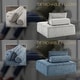 preview thumbnail 23 of 30, Modern 6-piece Cube-shaped Modular Sectional Sofa Set