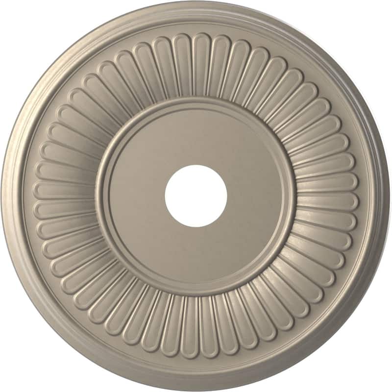 3 1/2" Inside Diameter - Berkshire Thermoformed PVC Ceiling Medallion