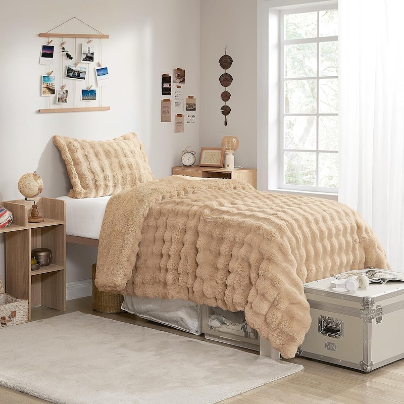 Snowball® Chunky Bunny - Coma Inducer® Oversized Comforter Set - Holland Lop Tan