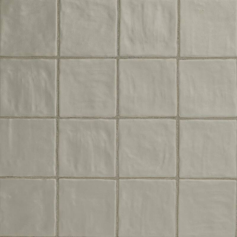 Ackland AKNPTRAV4X4S-CA Rava - 4" x 4" Solid Wall Tile - Satin Visual - Willow