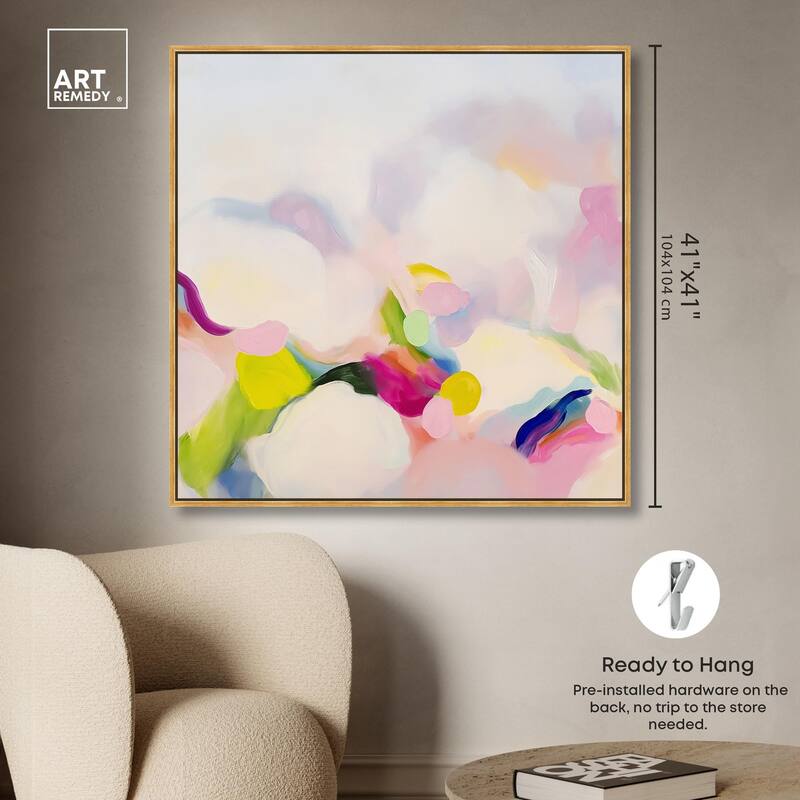 Colorfield Patches II Canvas by Art Remedy
