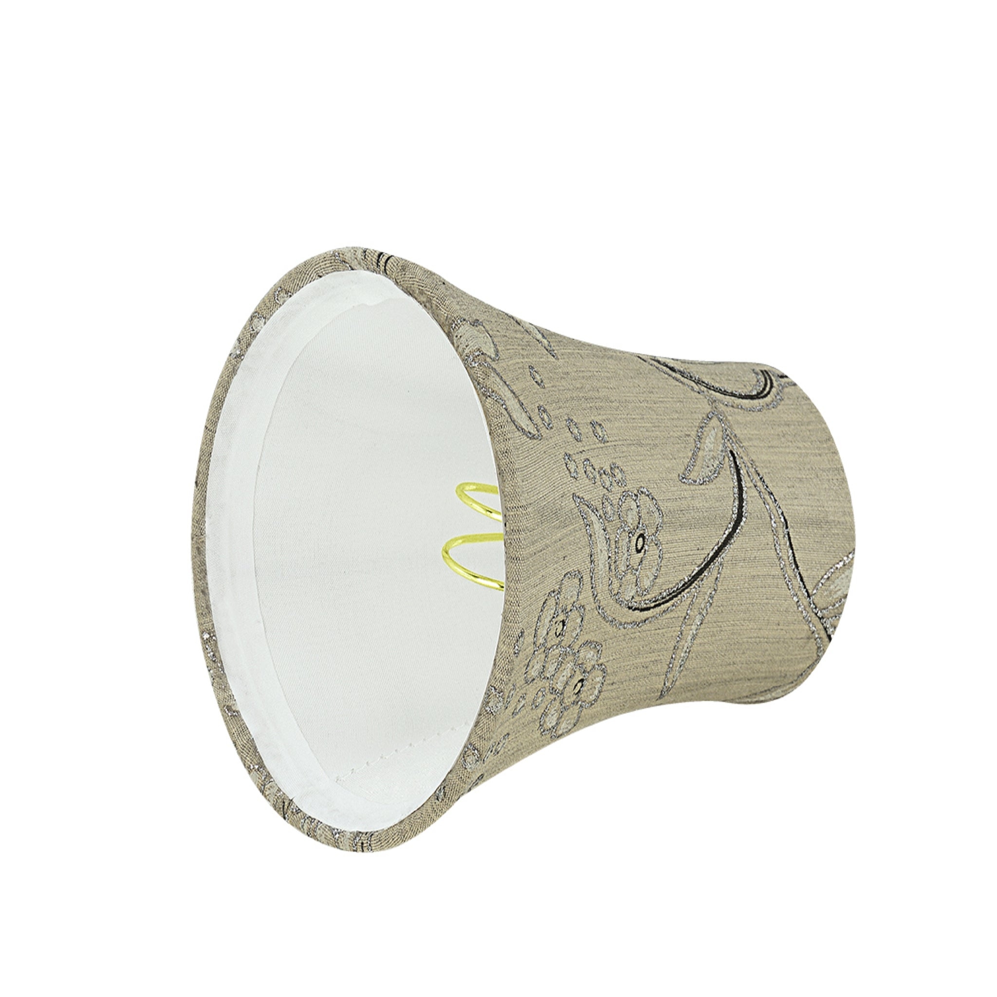 Aspen creative bell chandelier clip on lamp shade 5 pack antique