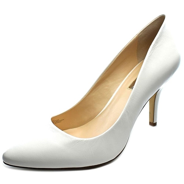 INC International Concepts Womens Zitah Leather Pointed Toe Classic Pumps - 7.5