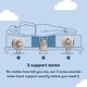 preview thumbnail 7 of 11, Serta Sleep to Go 12" Memory Foam Firm Mattress in a Box